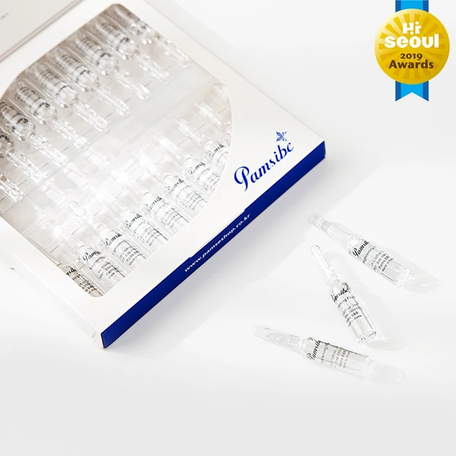 [유통기한임박 특가] 한.정.수.량 팜스 더마 플루이드 브라이트닝 앰플 1box (2ml x 20입), 20개, 2ml