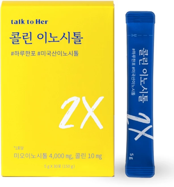 톡투허 콜린 이노시톨, 150g, 1개
