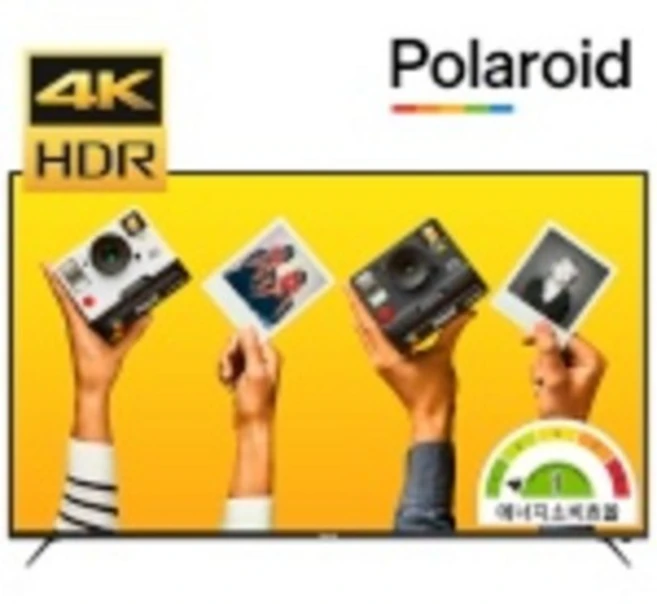 빠른배송 [폴라로이드] 65인치 UHD TV POL65U 직배송설치 패널2년AS, 자가설치, 상하브라켓, 165cm(65형)