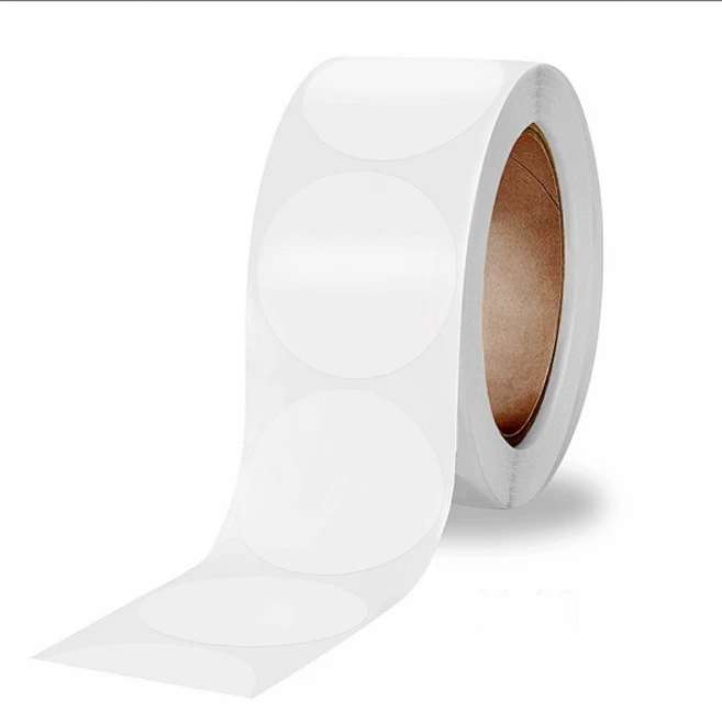 투명 원형 스티커 500개 1롤 포장 봉인 꾸미기, B_38mm500개1롤, B_38mm 500개 1롤