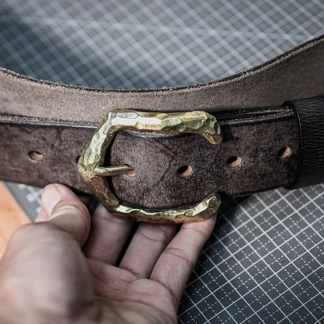 개리슨벨트 소가죽 밀리터리 벨트 빈티지웍스 차심 버클 빈티지 카우보이