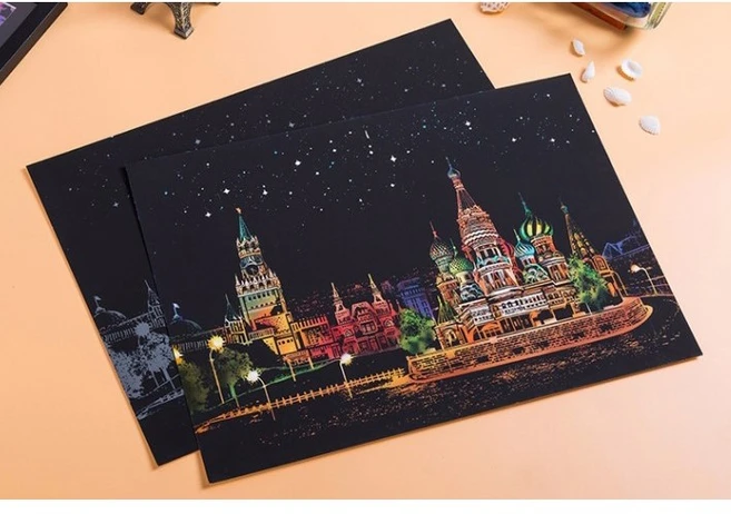 치매예방에 좋은 어르신 노인 어른 취미 색칠공부 글리팅컬러링북 시니어 컬러링도안, 벗꽃