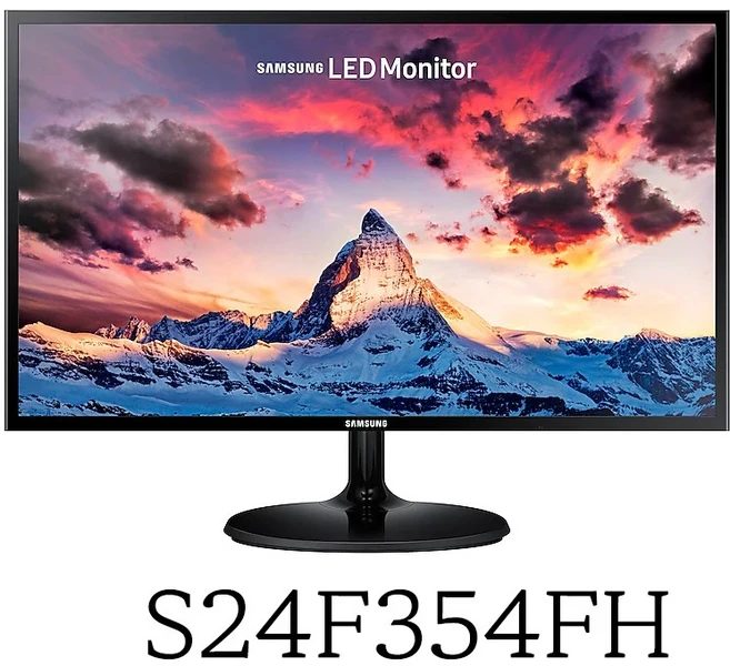 삼성전자 24인치 모니터 S24F354FH HDMI단자 노트북 CCTV 업무용