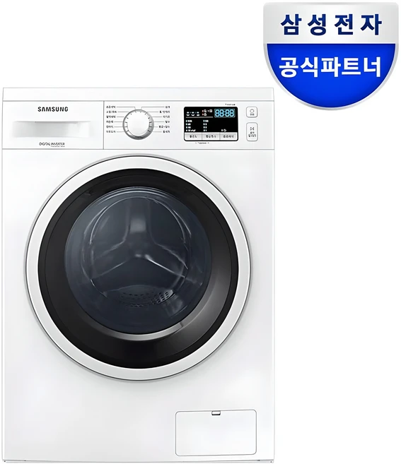 삼성전자 드럼세탁기 WW90T3000KW 9kg 화이트색상, WW90T3000KW 실내설치X 빌트인X 단순배송X, 화이트