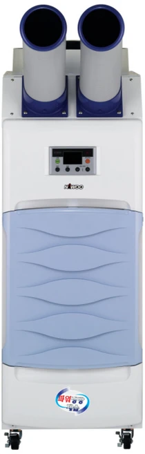 NEC-2013D 2구 자동배수 나우이엘 물류창고 업소용 공업용 산업용 이동식 에어컨