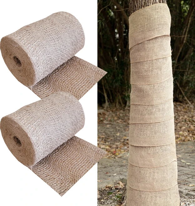 녹화마대 15cm 2개 녹화마대 주트테이프