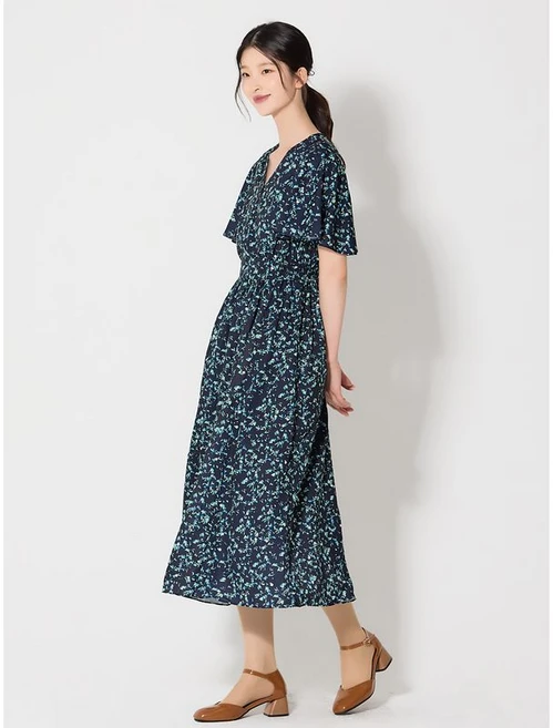 머스트비 스모크자수 프린트 원피스 택가격 99000원