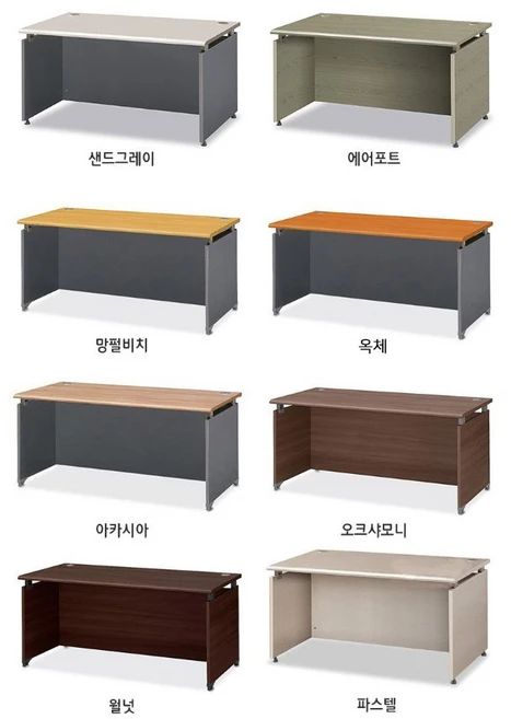 사무실 업무 탑형 책상 1200 1400 1600 1800 NEW 탑책상 업무용, 오크샤모니