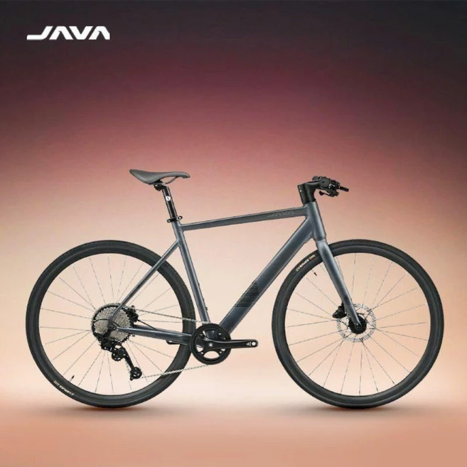 자바 벨로체 로드자전거 Java Veloce Velocide Flat-Mounted Road Bike Aluminum Alloy, 12단, XL (권장 높이   180-190cm) - 흰, 검은 회색 (XS) (M), 1개