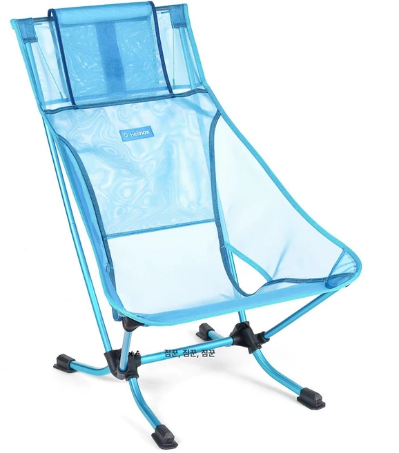 체어원 re 리 하이백 락킹풋 경량 ChairOne, 1개, 블루 메쉬