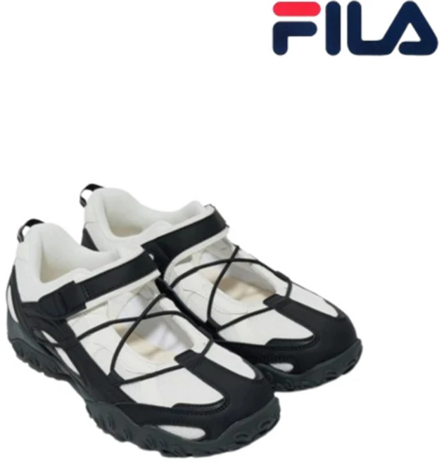 [휠라] FILA 한소희 착용 에샤페 VC v2 메리제인 벨크로 1XM02369H 블랙