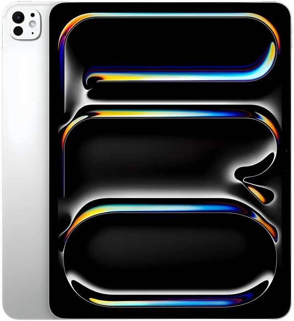 Apple 정품 2024 아이패드 프로 13 M4칩 스탠다드 글래스, 실버, 256GB, Wi-Fi