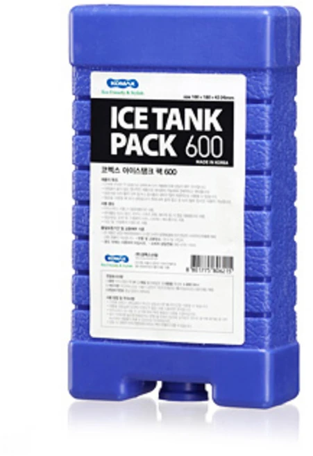 코멕스 아이스탱크 팩 블루 0.6L(600cc) X 2개