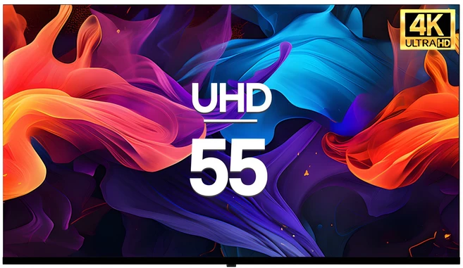 • 4K UHD TV • 139cm(55인치) • 일반TV • 벽걸이형 • 방문설치
