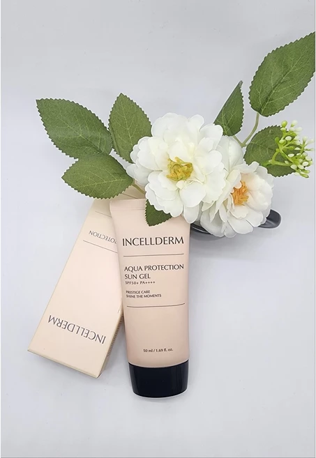 최신 인셀덤 아쿠아 프로텍션 선 젤 50ml(선크림) 인셀덤 썬크림 선크림, 50ml, 1개