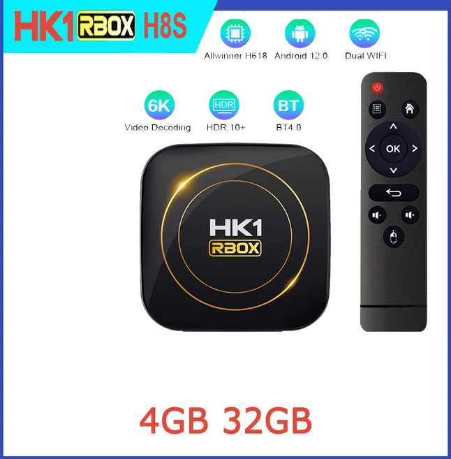 셋톱 박스 와이파이 듀얼 안드로이드 스마트 스마트티비만들기 올위너 셋탑 쿼드코어, 4G 32G, 1개