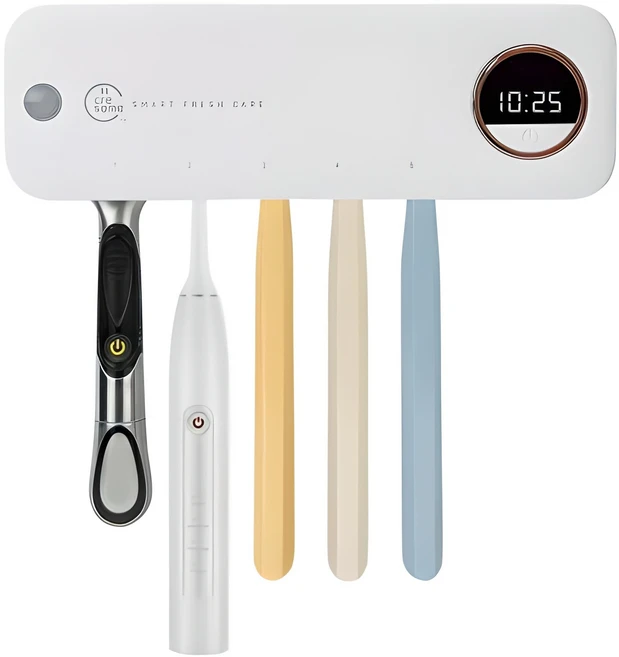 크리썸 AI 스마트 케어 칫솔 살균기 CRE-A001, 화이트