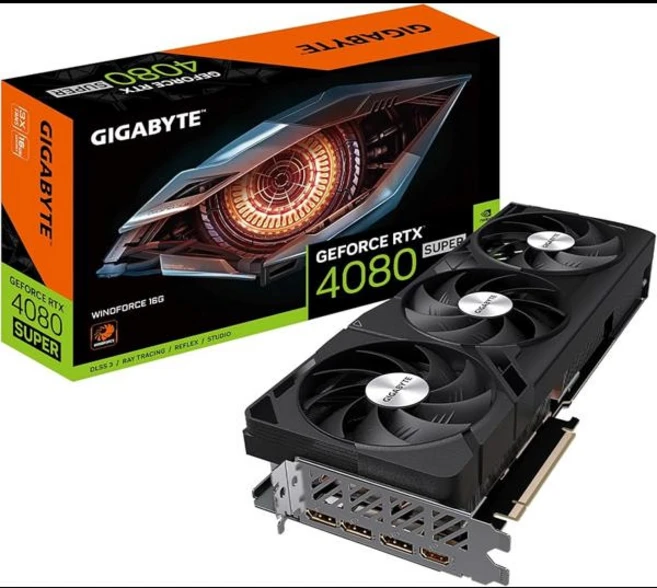 GIGABYTE GeForce RTX 4080 SUPER WINDFORCE V2 D6X 16GB 게이밍 그래픽 카드 대폭, [01] 옵션1, 1개