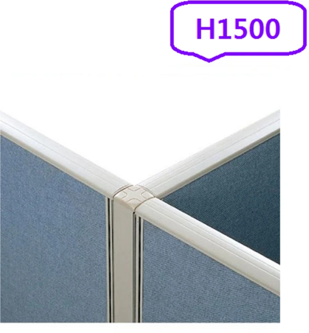 45T PVC 파티션 일반형 코너기둥 H1500