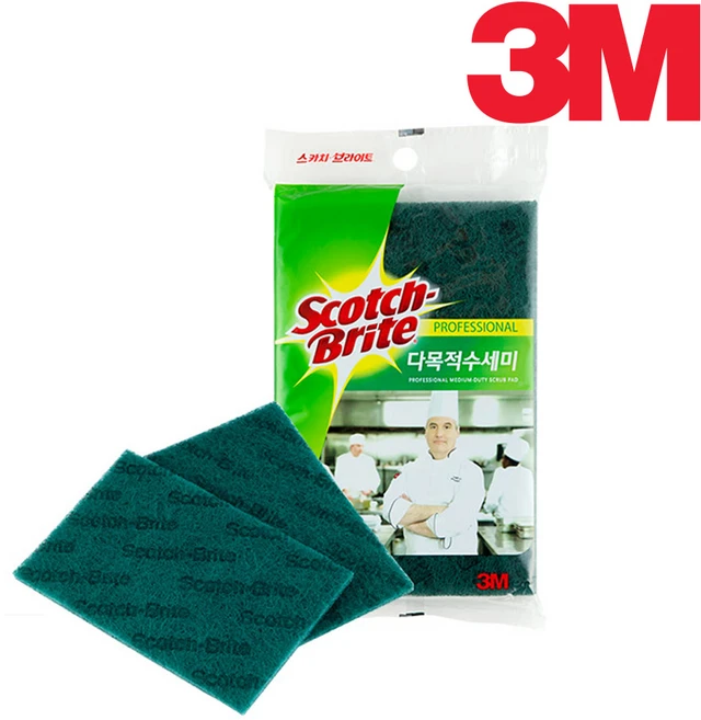 3M 96 다목적 수세미 2개입, 1개