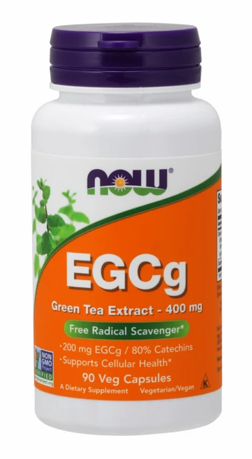 나우푸드 EGCg 녹차 추출물 400mg 베지 캡슐, 1개, 90정