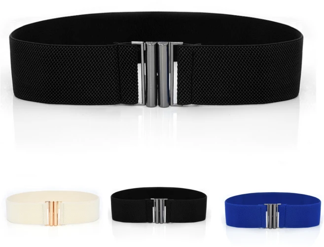 원피스벨트 밴딩 정장 넓은 허리끈 여성용 심플 롱셔츠 코디 패션 허리띠