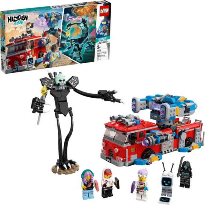 레고테크닉 레고스타워즈 레고프렌즈 파워정품 LEGO Hidden Side Phantom Fire Truck 3000 70436 Augmented Reality (AR) Toy, Frustration-Free Packaging, 1개