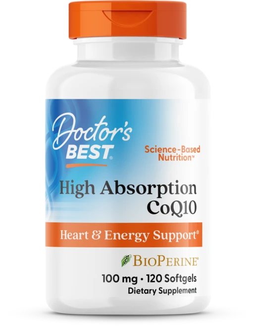 닥터스베스트 하이 앱솔션 CoQ10 100mg 소프트젤, 120정, 1개