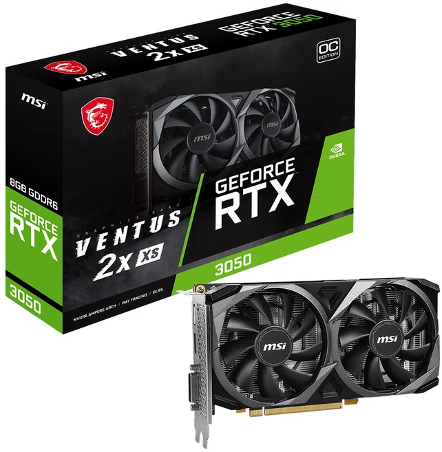 MSI 지포스 RTX 3050 벤투스 2X XS 8G OC