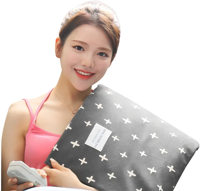 (주)한일의료기 황토 편백 찜질기 찜질팩 편리한 타이머기능, 소형, 크로스