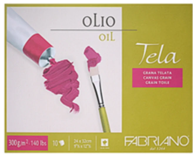 파브리아노 테라(Tela)유화스케치북 300g 24X32cm, 1개
