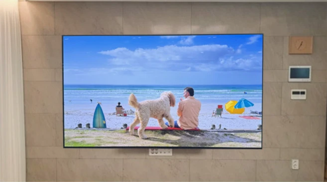 삼성 Neo QLED TV KQ75QND87AFXKR 각도조절 벽걸이 (풀모션 슬림핏) 일렉, 방문설치, 벽걸이형, 189cm
