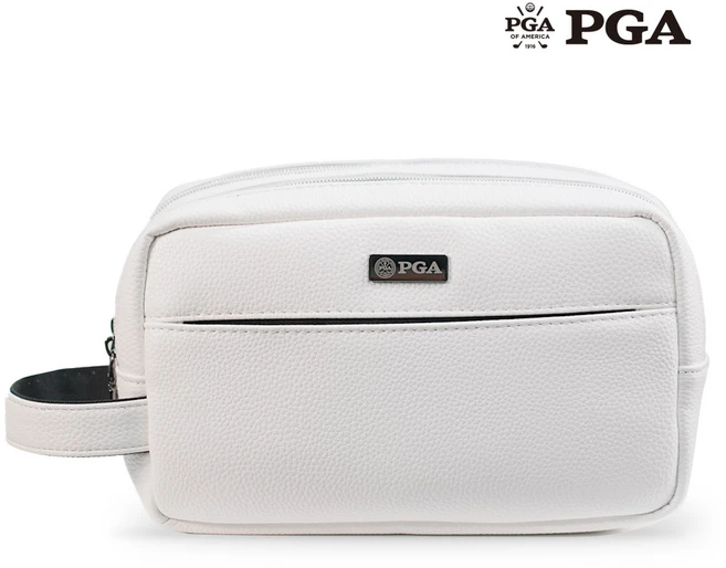 PGA 프리미엄 데일리 골프 파우치백 PGABG19, 1개, 화이트