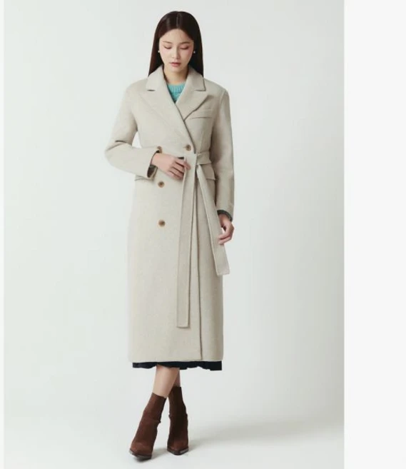 잇미샤 더블 버튼 핸드메이드 코트 ITNCHHC740