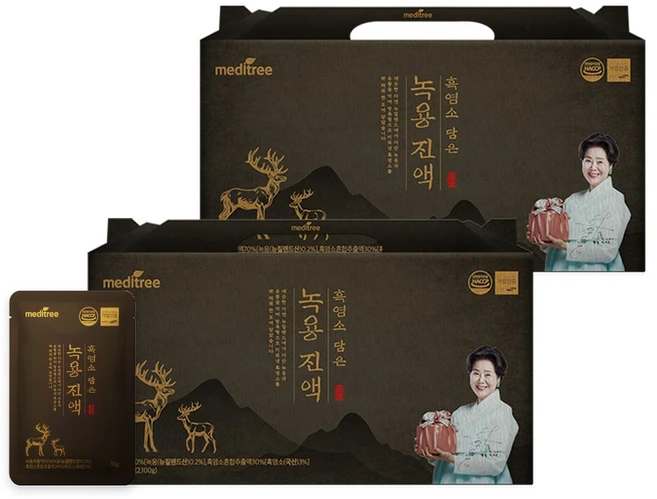 메디트리 흑염소 담은 녹용 진액, 60개, 70ml