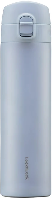 락앤락 슬림핏 원터치 텀블러, 블루, 400ml, 1개