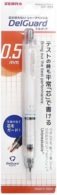 델가드 뉴 샤프 화이트, 0.5mm, 1개