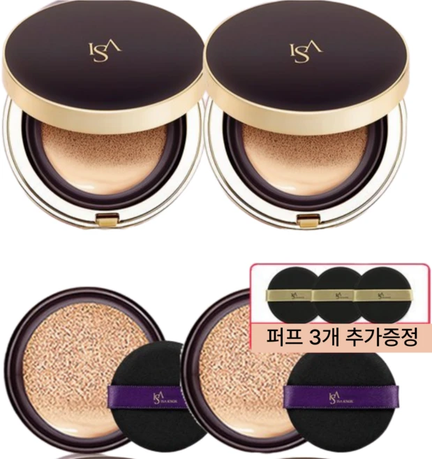 이자녹스 셀리뉴 컨실링 쿠션 최다(본품2+리필2+퍼프3), 1개, 21호