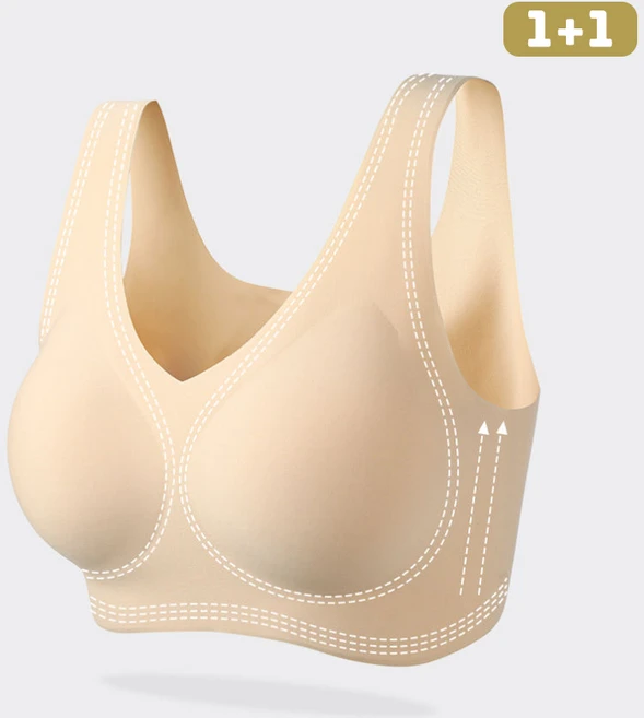 FONOW 감탄브라 편한 노 와이어 브라 언더웨어 1+1