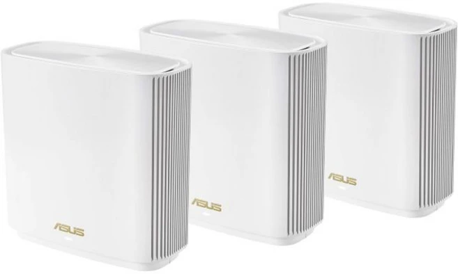 ASUS ZenWiFi 전체 가정용 트라이밴드 메시 WiFi 6E 시스템ET8 3PK 최대 7500평방피트 6600Mbps 새로운 6GHz 대역 AiMesh 평생 무료 인터넷, WiFi 6E | 6600Mbps | 3PKs, 1개