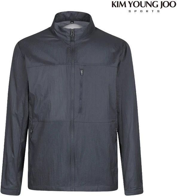 김영주 스포츠 에어브리즈 남성용 바람막이 봄 여름 가을 간절기 방수 방풍