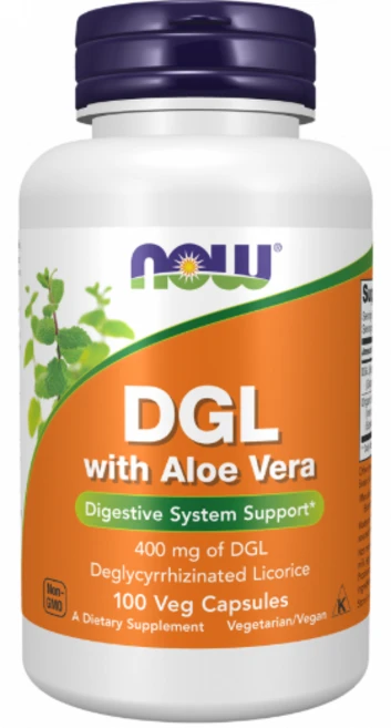 나우푸드 DGL 알로에베라 함유 400mg 베지캡슐 100정, 1개