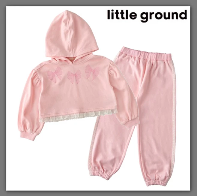 리틀그라운드 룰라비-리본후드스웨트세트(75122 335 01)CH 딜 여아상하복 선물