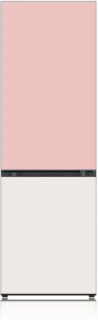 [색상선택형] LG전자 오브제컬렉션 모던엣지 미스트 344L 2도어 냉장고 Q342GPB133S 방문설치