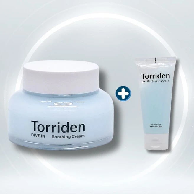 토리든 다이브인 저분자 히알루론산 수딩 크림 100ml 기획(+20ml), 1개, 120ml