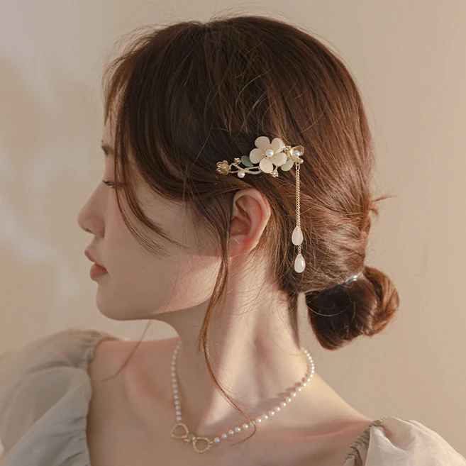 꿈나무 쥬얼리 옥란꽃 비녀