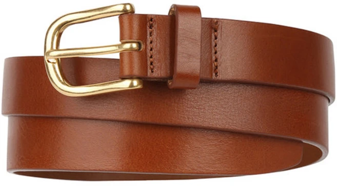 스텝어라운드 이태리 레더 플레인 벨트 BROWN-229684