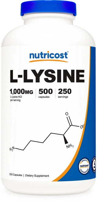 뉴트리코스트 L 라이신 500캡슐, 1개, 500g