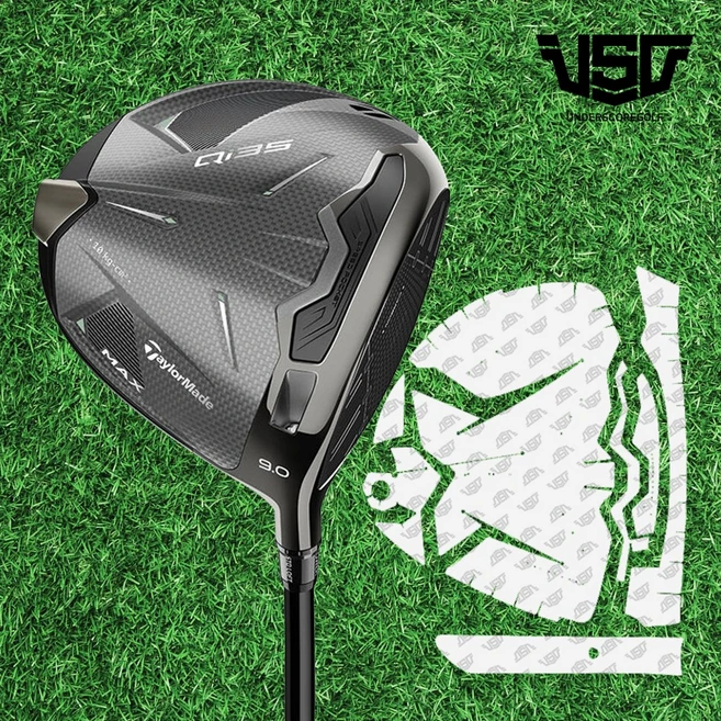 2025 테일러메이드 Qi35 MAX 맥스 드라이버 호환 골프채 보호필름, 1개, 유광_9도