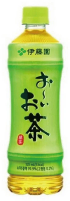 오이오차 녹차, 525ml, 24개